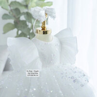 [ẢNH CHỤP THẬT] T1 - Váy công chúa trắng kim tuyến