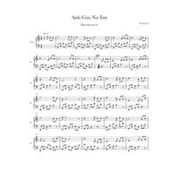 Anh Còn Nợ Em (Version 2) - Piano Sheet