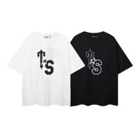 Anh Dạo Phố Trapstar TS-STAR TEE Năm Cánh STAR In Chữ Ngoại Thương INS Nam Nữ Áo Thun Tay Ngắn