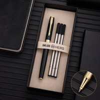 Anh Hùng Rollerball Pen E609 Black Knight Kim Loại Rollerball Pen Kinh Doanh Rollerball Pen