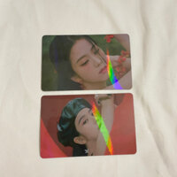 Ảnh lẻ bo góc đặt trước Jisoo Blackpink Flower Tôi là bông hoa Official photocard chính hãng