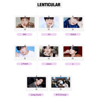 Ảnh LENTICULAR BTS A3 [BE]