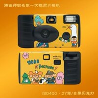Ảnh minhọa màphim mới dùng một lần Fujifilm Kodak 2025ới đèn flash máy ảnh phim đen trắng giaoàng miễn phí kiểNhậtụngẫnhiên