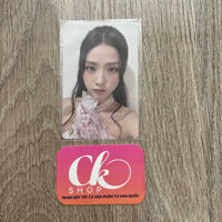 Ảnh photocard carc bo góc BLACKPINK JISOO ME fansign có sẵn