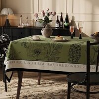 Ánh Sáng Mỹ Sang Trọng Cao Cấp Khăn Trải Bàn Phòng Khách Bàn Ăn Bàn Cà Phê Vải Chống Bụi Không Khí Trang Trí