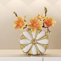 Ánh Sáng Sang Trọng Đơn Giản Hậu Hiện Đại Bình Gốm Sứ Khách Nhà Hàng Lối Vào Tủ Tivi Để Bàn Hoa Khô Thủy Canh Đồ Trang Trí 3.20