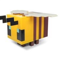 Ánh sáng tâm trạng hình con ong vàng Minecraft | Đèn bàn LED Bumblebee cao 5 inch chạy bằng pin teainvn