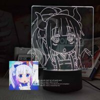 [ẢNH SHOP TỰ CHỤP] Đèn Ngủ Hầu gái rồng nhà Kobayashi Kanna Kamui Type 02 AHGR0102 16 MÀU TÙY CHỈNH