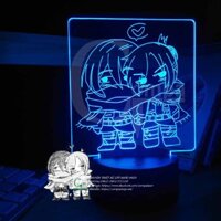 [Ảnh Shop Tự Chụp] Đèn Ngủ Attack On Titan Mikasa x Annie