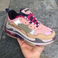 (Ảnh thật 100%  + free Síp 30k ) giày Balenciaga triple s : ☭ *