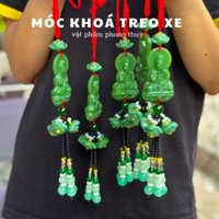 [Ảnh thật 100%] Móc khoá treo xe tượng phật phổ hiền bồ tát phong thuỷ mang may mắn, tài lộc