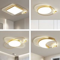 Ảnh thật- 4 mẫu đèn có sẵn: Đèn áp trần LED 3 chế độ ánh sáng trang trí phòng bé ngộ nghĩnh; Đèn áp trần phòng ngủ