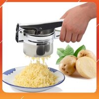 [Ảnh thật] [An Toàn – Tiết Kiệm] Dụng cụ Nghiền khoai tây, ép củ quả, làm bún mì 3 vỉ khuôn (Inox)