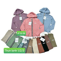 [Ảnh thật ] ÁO KHOÁC LẠNH UV DÂY KÉO TO HOTTREND 2024 45-60KG