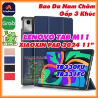 [Ảnh Thật] Bao da XIAOXIN PAD 2024 11" / Lenovo Tab M11 TB330FU TB331FC Gấp 3 Khúc Lưng Cứng Có Nam Châm