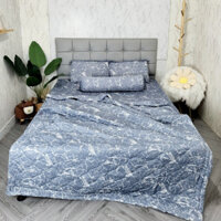 🆙ẢNH THẬT🆙 Bộ Chăn Ga Gối Thun Hàn Quốc Thoáng Mát, Không Nhăn Xù, Co Giãn, Thấm Hút Mồ Hôi_Giá Sỉ