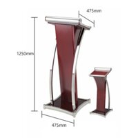 [Ảnh thật] Bục phát biểu , bục phát biểu gỗ khung inox , bục phát biểu giá rẻ