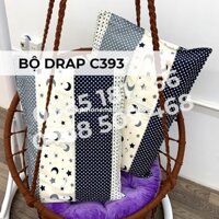 [Ảnh Thật] C393 - Bộ Drap Cotton 4 món Thắng Lợi Chính Hãng (Ga Nệm, Áo Gối)