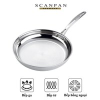 Ảnh thật Chảo inox đáy từ cao cấp Scanpan Impact 24cm 71002400, đúc đáy 3 lớp, dùng máy rửa bát, hàng chính hãng