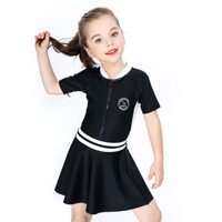 [Ảnh thật] [Chính hãng] [Có sẵn] Bộ bơi cộc tay kèm chân váy, Momasong(Korea)Đồ Bơi Dài