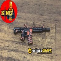 [Ảnh thật] [Chính hãng] Eclipse Strike™ Radiation Hazard - BrickArms® M4A4 - Black Phụ kiện đồ chơi