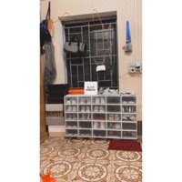 [ẢNH THẬT] Combo 6 hộp đựng giày, tủ đựng giày dép thông minh, tiện lợi size lớn