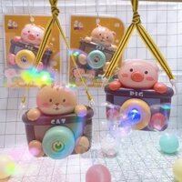 [Ảnh thật] Đ chơi cho bé, Máy ảnh tạo bong bóng UMOO UM-1076 an toàn