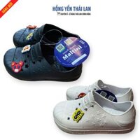 Ảnh thật - Dép sục nhựa bé trai/bé gái Maltini Thái Lan F399 bền, nhẹ, không thấm nước