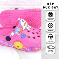 [Ảnh thật] Dép sục Thái Lan ADDA 55U17 trẻ em Đoraemon, dày dặn, hình đẹp, đế bám, chống trơn tặng kèm 6 sticker