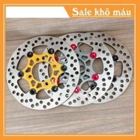 [Ảnh thật] Đĩa Swit size 220mm Gắn Cho Các Dòng Xe 4 lỗ thông dụng Yamaha - Honda - Suzuki - SYM