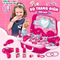 [Ảnh thật] - Đồ chơi trang điểm có bánh xe siêu xinh, đồ chơi trang điểm bé gái