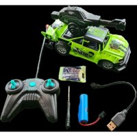 (Ảnh thật) Đồ chơi xe HULK điều khiển LU6688-7AD dành cho trẻ em, xe điều khiển từ xa có thể sạc lại