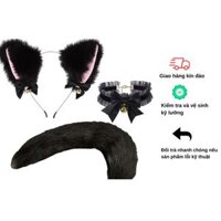 [Ảnh thật] Đuôi Cáo Cosplay Đồ Chơi Bộ Đuôi Cáo Nhật Bản Cosplay Nhiều Màu Catgirl Cosplay Cáo 9 Đuôi (Lông Dài/Xù)