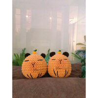 [ẢNH THẬT] Gấu bông Capybara siêu cute bằng len handmade
