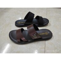 [ẢNH THẬT GIÁ XƯỞNG] Dép Da Nam quai xẻ, Đế PU Êm, Mềm, Nhẹ, Siêu Bền Chống Nước