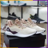 [Ảnh Thật] Giày Sneaker Alphabounce Màu Hồng Sữa Nữ Full Box