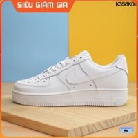 (Ảnh thật) Giày thể thao sneaker Air Force 1 Low white cực đep, dành cho nam nữ