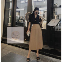 [ẢNH THẬT HÀNG CHUẨN] Chân Váy Quạt Xếp Ly Khóa Kéo Nhiều Màu V01