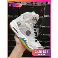 (Ảnh thật, hàng cực đẹp, giảm giá cực sốc) Giày thể thao Air Jordan 5 Retro AJ5 cao cổ siêu đẹp cho nam và nữ