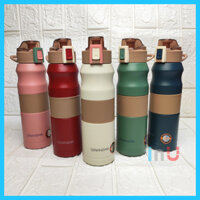 [Ảnh thật] HCM - [680ML] Bình giữ nhiệt kiểu Hàn Quốc pastel hiện đại 2021