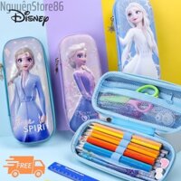 [Ảnh Thật] Hộp Bút 3D FROZEN II Loại Cao Cấp Cho Bé Gái - Hộp Bút Nữ Hoàng Băng Giá