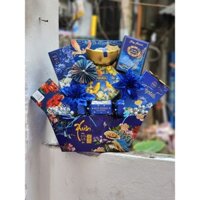 ảnh thật - khay quà tết kèm túi xách sang trọng - GIỎ QUÀ TẾT 2025 (gói theo yêu cầu khách hàng