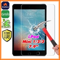 [Ảnh Thật] Kính CL iPad Mini 1/2/3 7.9" - Cường Lực Mài Cạnh 2.5D-9H-0.26mm Trong Suốt