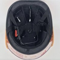 ẢNH THẬT Mũ bảo hiểm thời trang có kính chắn gió bụi chống nước.