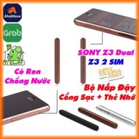 [Ảnh Thật] Nắp Đậy Cổng Sạc SONY Z3 DUAL 2 SIM ZIN Có Ron Chống Nước