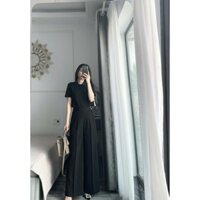 (Ảnh thật) Quần Nữ Suông ống rộng 2 lớp cạp bóp eo giấu bụng tạo đường cong hông thời trang công sở thanh lịch - LL68