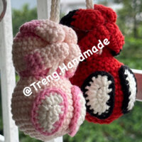 (Ảnh thật sản phẩm shop) Móc khóa đôi Spider-Man (inb màu cụ thể nếu muốn)