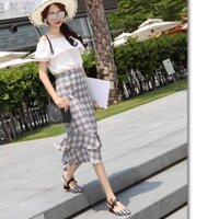 ẢNH THẬT -SAnDal sọc caro siêu đẹp