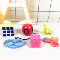[Ảnh thật] SET 6 Rubic Rubik Đồ Chơi Thông Minh - Bộ đồ chơi rubik 6 trong 1 siêu hot