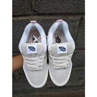 [ẢNH THẬT SHOP CHỤP] Giày Vans KNU Skool xám hồng HÀNG SIÊU CẤP